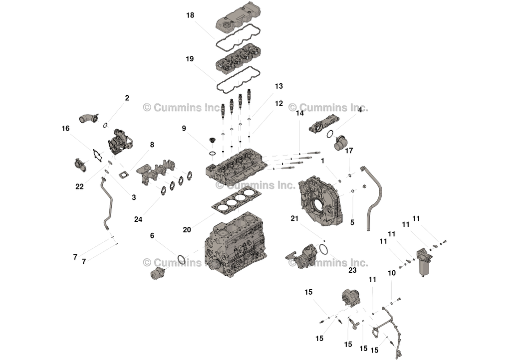 JUEGO DE JUNTAS SUPERIOR ISB 4 (4955356)