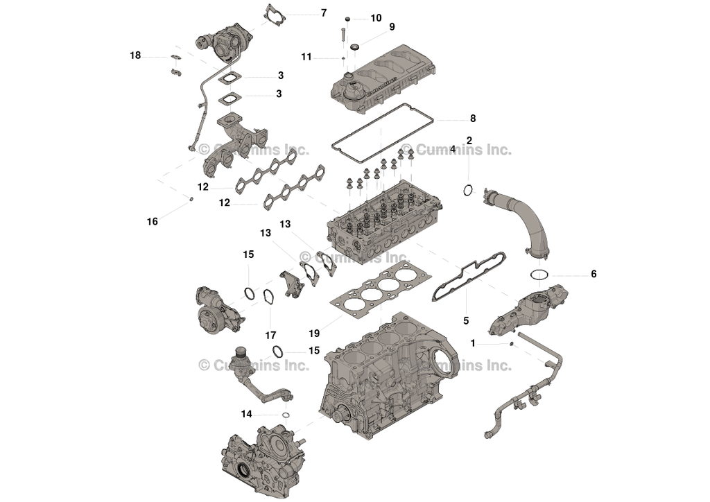 JUEGO DE JUNTAS SUPERIOR ISF 2.8