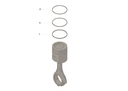 JUEGO DE AROS - ISL PISTON NO ARTICULADO