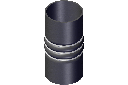 MANGUERA D90MM L190MM AIRE