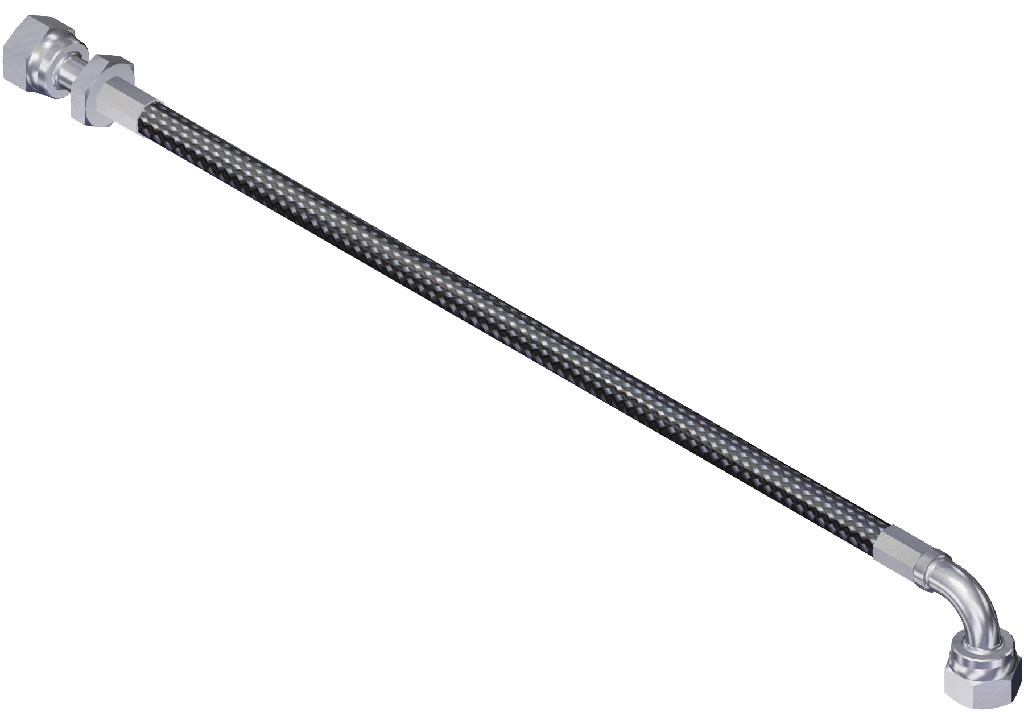 MANGUERA FLEXIBLE ACEITE TURBO