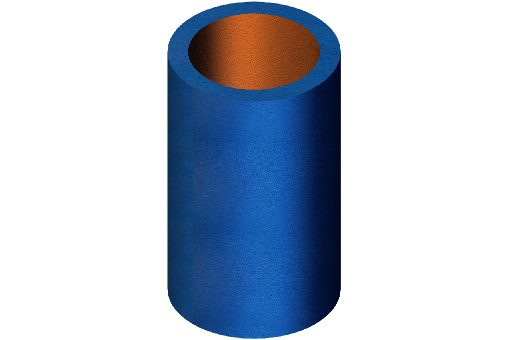 MANGUERA 1.25 IN INT x 2.75 IN LARGO