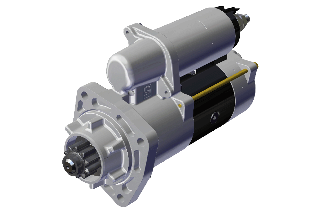 MOTOR DE ARRANQUE 24V 10 DIENTES QSB6.7 DELCO 35 MT