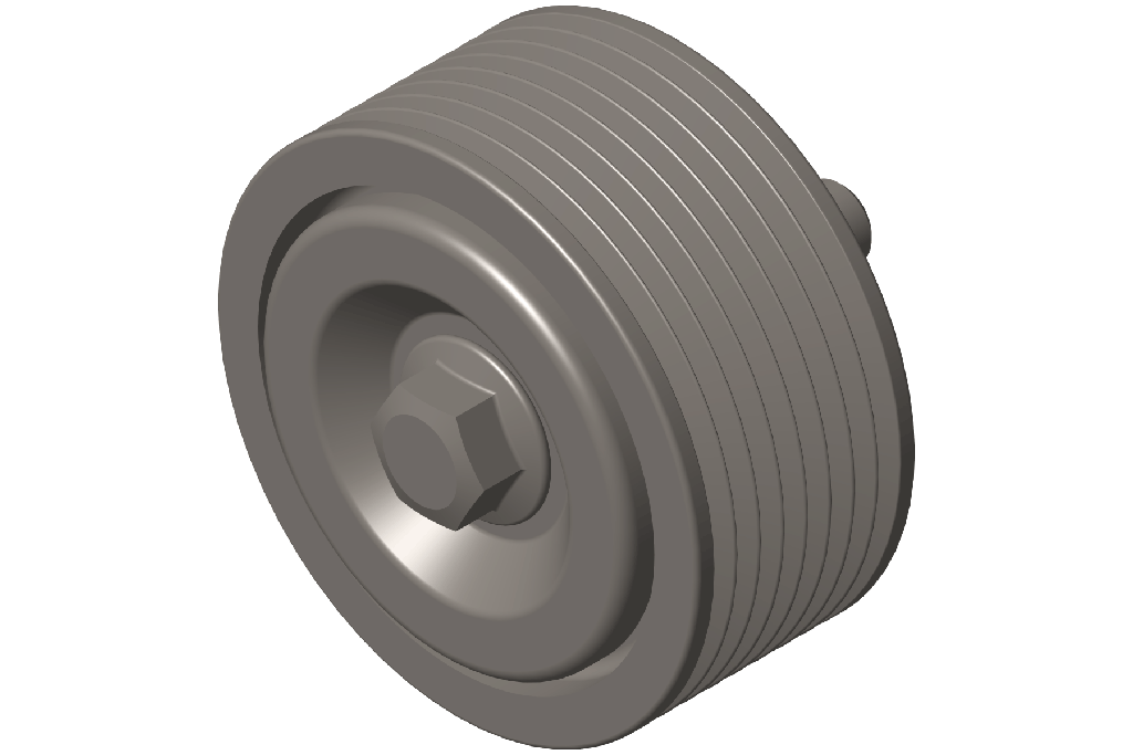 KIT POLEA ESTRIADA B