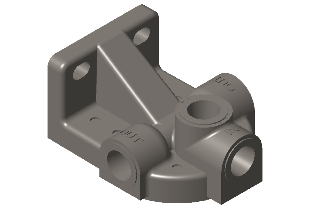 BASE FILTRO DE COMBUSTIBLE FS1242 1 1/6-12 UNF