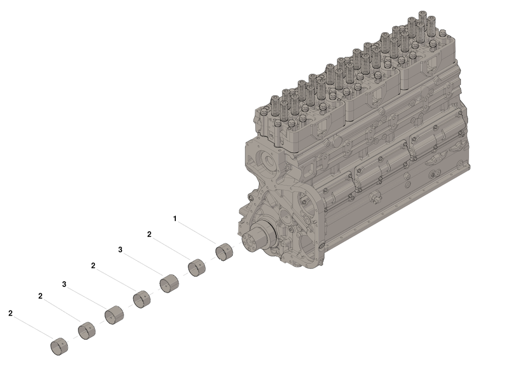 SET DE BUJES DE LEVA NT