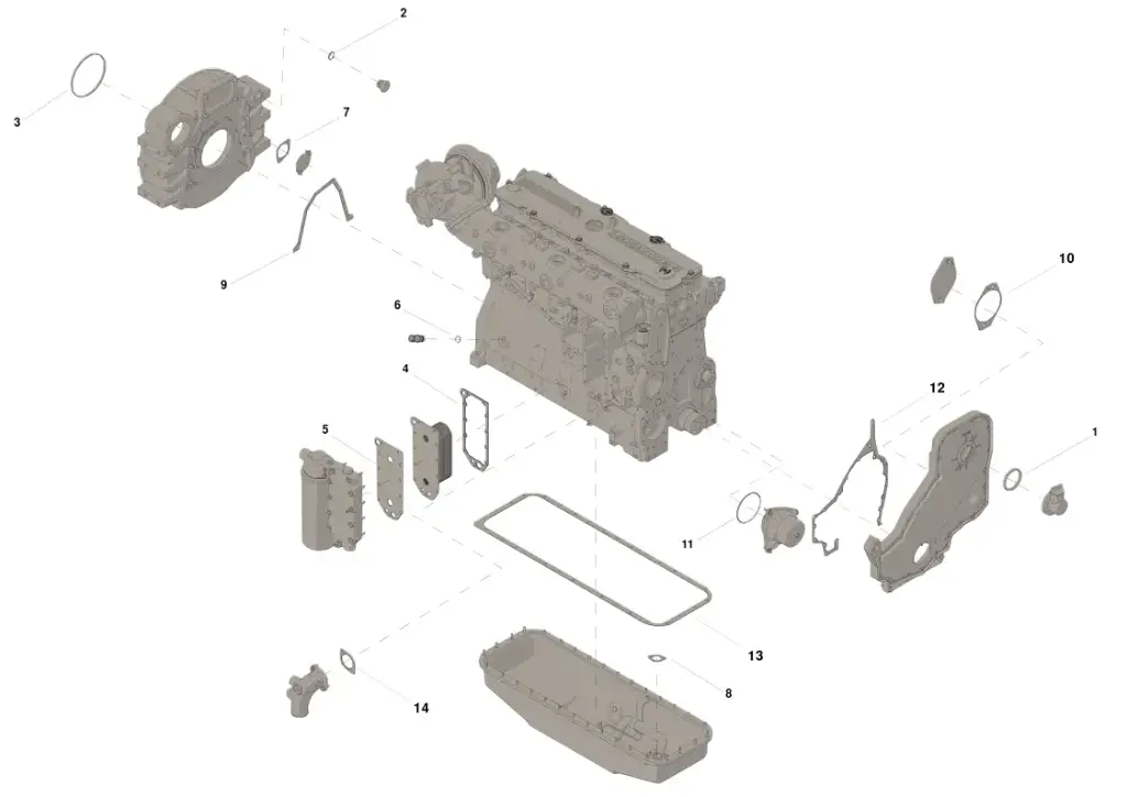 JUEGO DE JUNTA INFERIOR ISL9