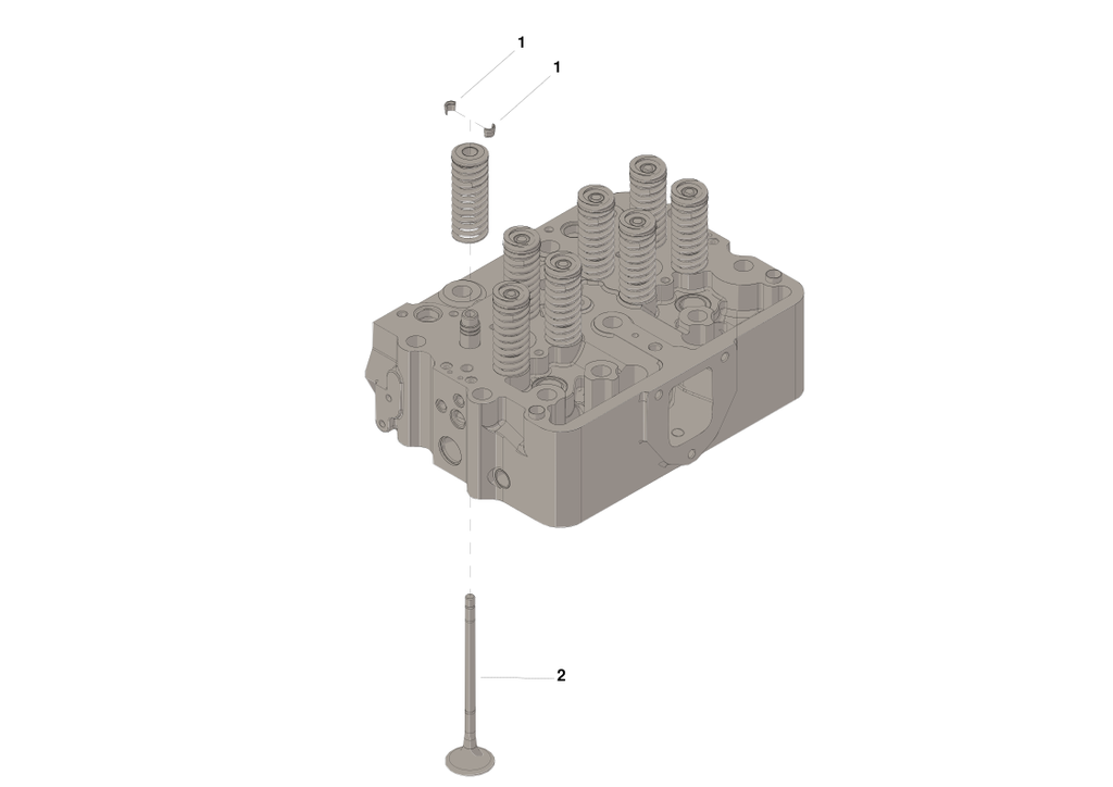 VALVULA DE ADMISIÓN NT855 (3803512)