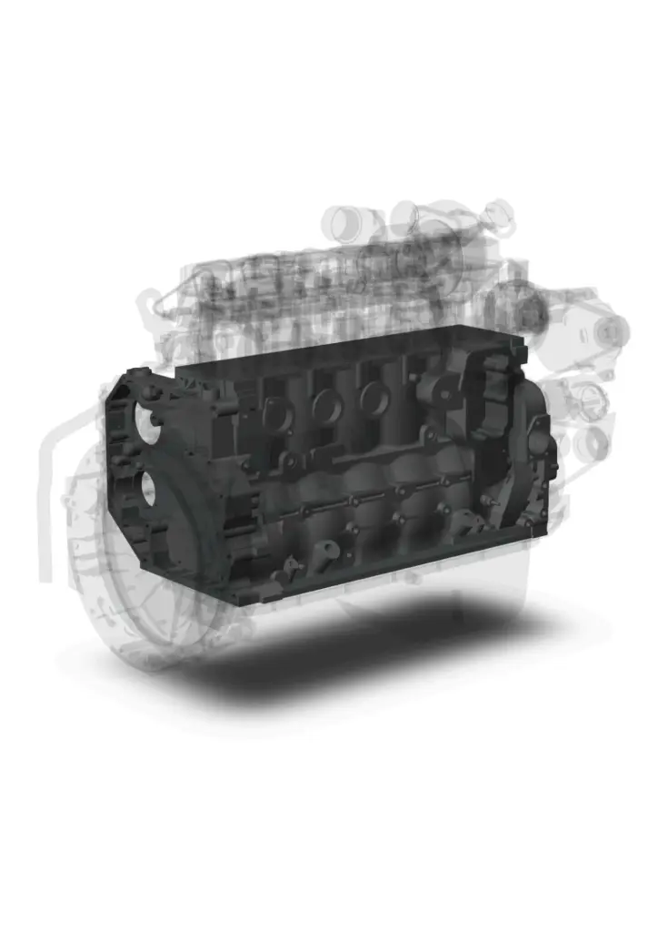 SHORT BLOCK ISB/ISBE 5.9 VW 250