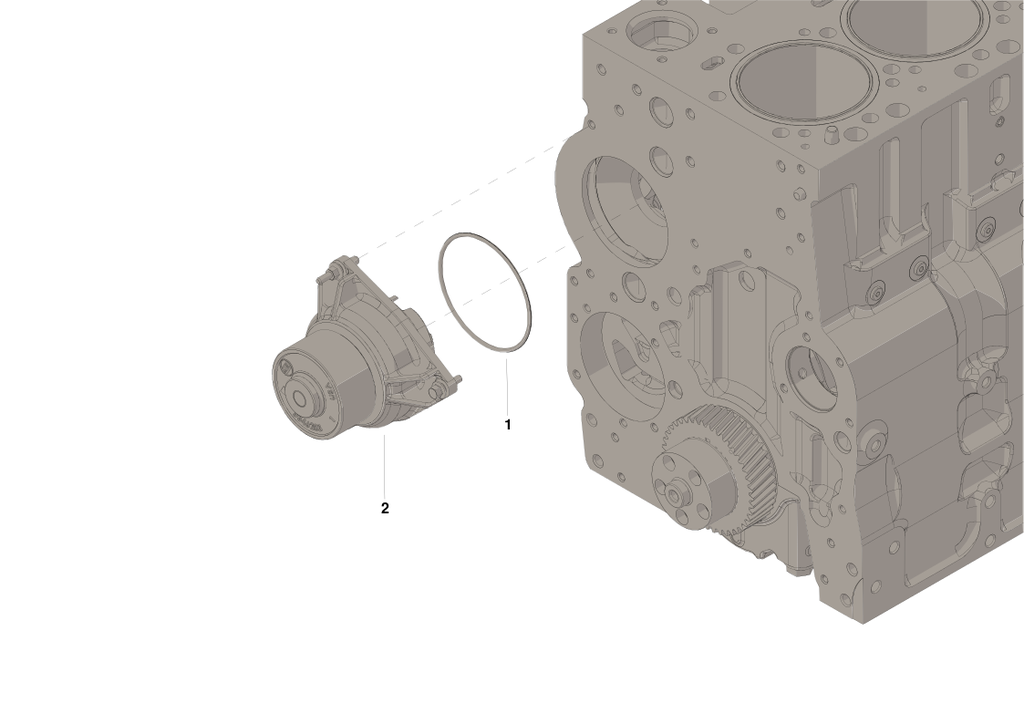 BOMBA DE AGUA ISC ISL