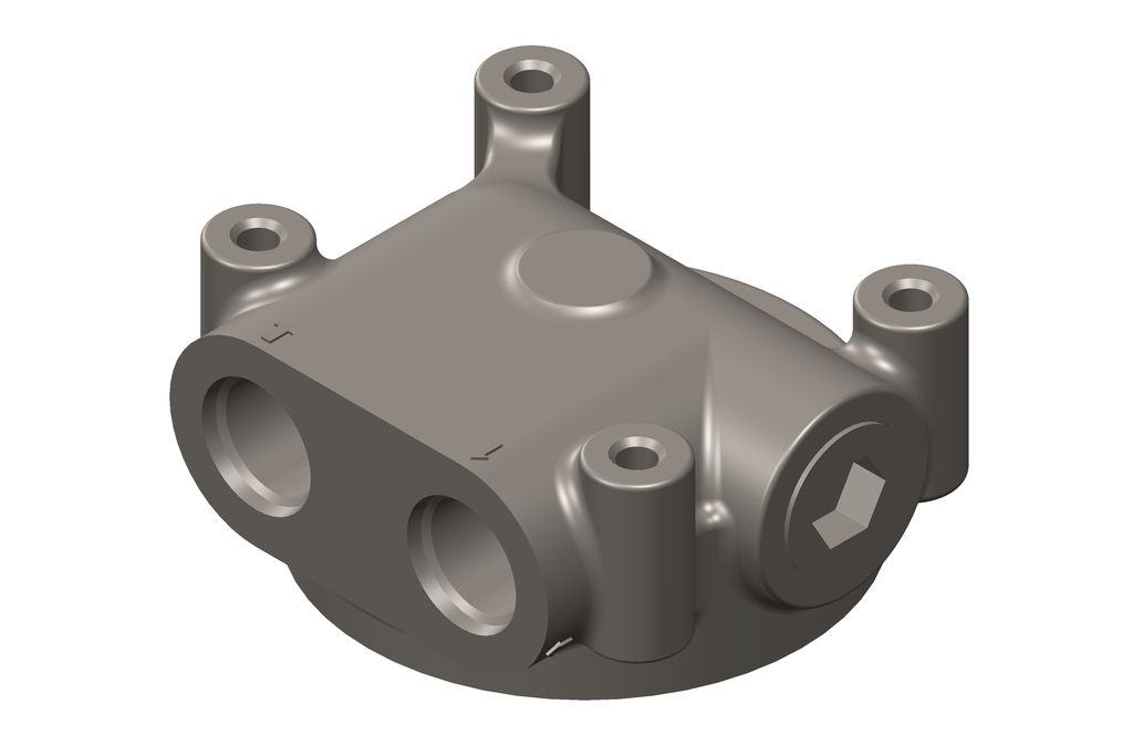 CABEZAL FILTRO DE ACEITE LF3970