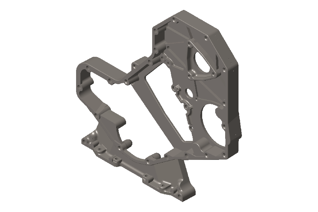CARCASA DE DISTRIBUCIÓN BOMBA ROTATIVA B