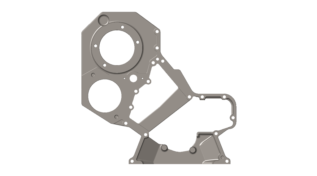CARCASA DE DISTRIBUCION BOMBA LINEAL BYC JAC