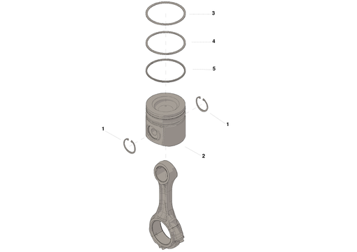 [540599300] KIT PISTÓN ISB 6.7 SCANIA R