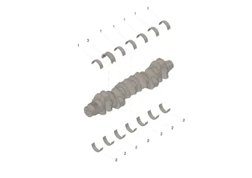 [547313800] SET COJINETE BANCADA ISG12