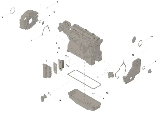 [495564400] JUEGO DE JUNTA INFERIOR ISL9
