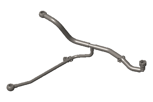 [369731700] TUBO DE RETORNO COMBUSTIBLE ISG12