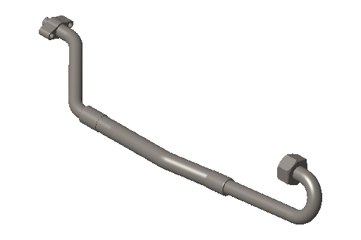 [539850700] TUBO DESCARGA ACEITE TURBO SCANIA