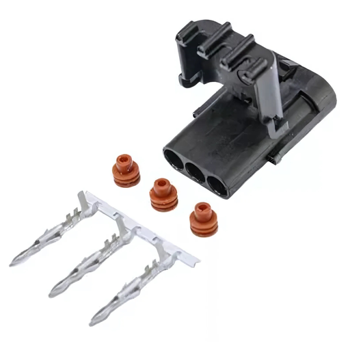 [903.1303] CONECTOR 3 CONTACTOS MACHO PICK UP O SOLENOIDE