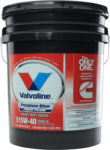 [01VA510] ACEITE VALVOLINE 15W40 PREMIUM BLUE E7800 19L CES20078